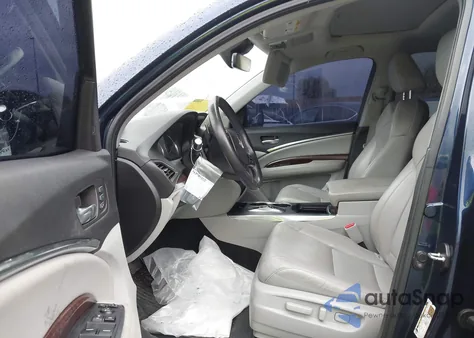 2017 Acura Mdx Technology Package from USA, damaged, VIN 5FRYD4H55HB020416